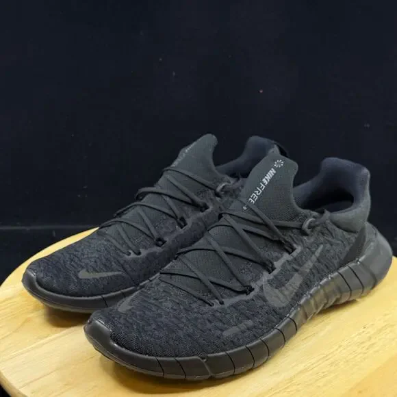 Mens Size 10 Nike Free RN 5.0 Next Nature Black Running Shoes CZ1884 004